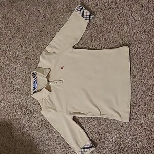 Burberry Jersey material 3/4 sleeve top for women